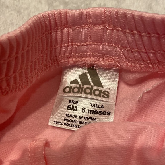CUTE Pink ADIDAS Size 6M Two Piece Set - Picture 9 of 9